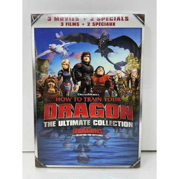 How to Train Your Dragon Ultimate Collection (DVD) Kids Brand New and Sealed!!! - Picture 2 of 3